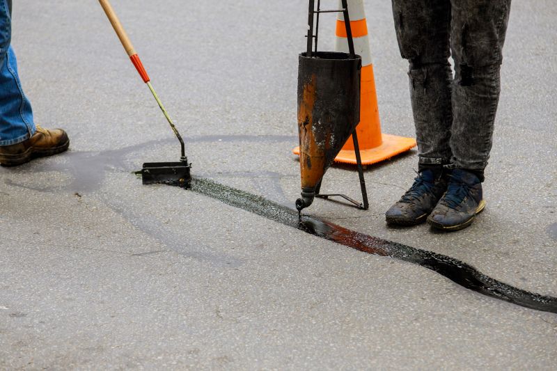 Local Asphalt Sealing pros at work