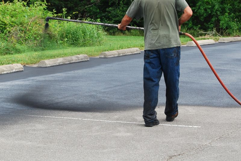 Parking Area Seal Coating
