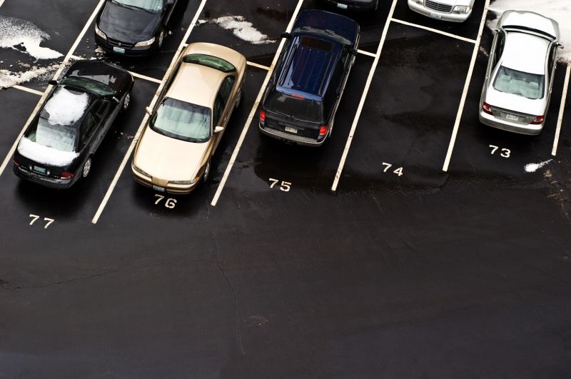 Church Parking Lot Sealcoating